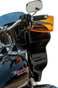 KLOCK WERKS Flare® Handguards for Harley-Davidson Hydraulic Clutch, Orange Ice KWS-01-0125-HC