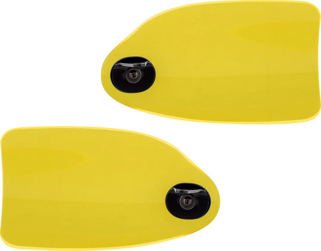 KLOCK WERKS Flare® Handguards for 2023–2025 Harley-Davidson, Yellow Ice, KWS-01-0126-23