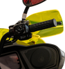 Klock Werks Flare® Handguards for Harley-Davidson Cable Clutch, Yellow Ice - KWS-01-0126-CC