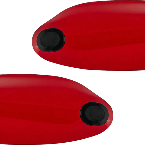 Klock Werks Flare® Handguards for 2023-2025 Harley-Davidson with Red Finish - Part KWS-01-0129-23