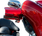Klock Werks Flare® Handguards for 2023-2025 Harley-Davidson with Red Finish - Part KWS-01-0129-23