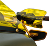 KLOCK WERKS Flare® Handguards for Harley-Davidson Cable Clutch, Yellow, KWS-01-0131-CC