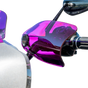 Klock Werks Flare Handguards for Harley-Davidson Cable Clutch, Purple - KWS-01-0134-CC