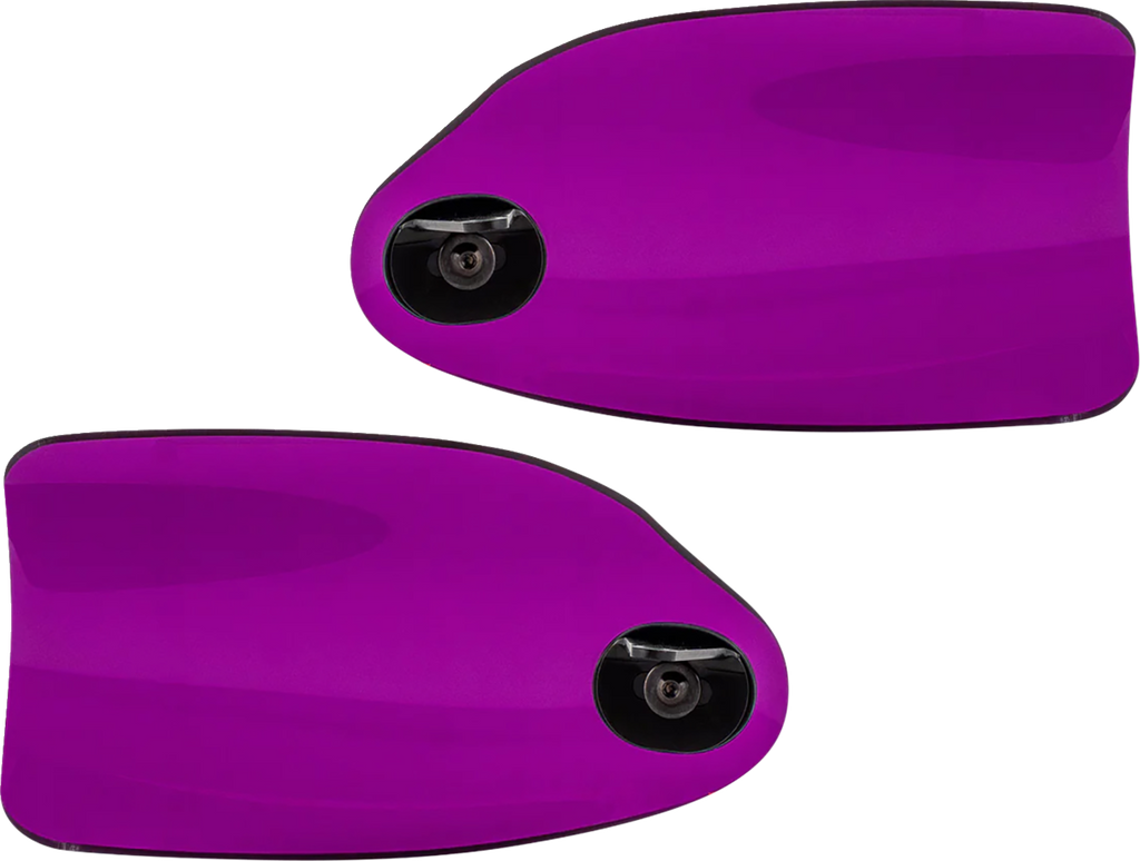 Klock Werks Flare® Handguards for Harley-Davidson Hydraulic Clutch, Purple KWS-01-0134-HC