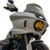 KLOCK WERKS Flare® Handguards for Harley-Davidson Cable Clutch, Bronze - KWS-01-0135-CC