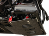 THRASHIN SUPPLY CO. Carbon Fiber and Forged Aluminum Skid Plate TSC-3035-2 for FLHX/FLTRX