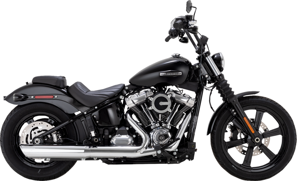 Vance & Hines Twin Slash Slip-On Muffler for Softail - Chrome 16750