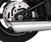 Vance & Hines Twin Slash Slip-On Muffler for Softail - Chrome 16750