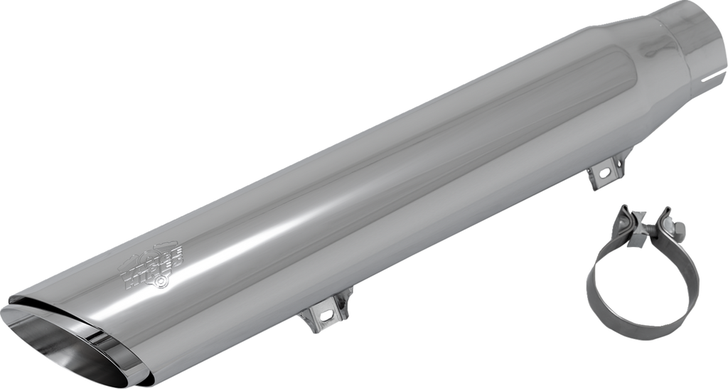 Vance & Hines Twin Slash Slip-On Muffler for Softail - Chrome 16750