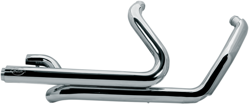 S&S CYCLE Power Tune® Dual Headers - Chrome 550-0704