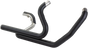 S&S Cycle Power Tune® Dual Headers, Black Ceramic, Part Number 550-0705