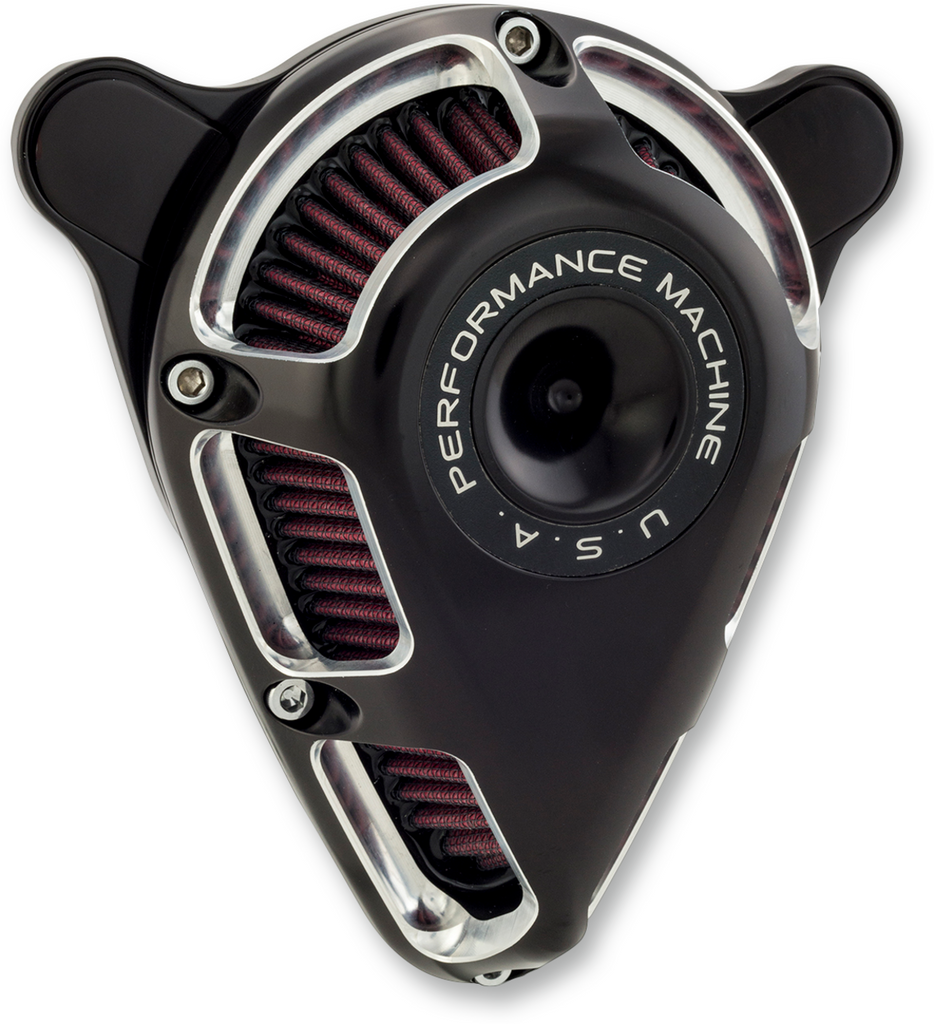 PERFORMANCE MACHINE Jet Air Cleaner Kit - Contrast Cut™ 0206-2167-BM