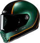 HJC V10 Helmet - Hodu - MC47, Small - Lightweight Fiberglass Shell with Bluetooth Compatibility