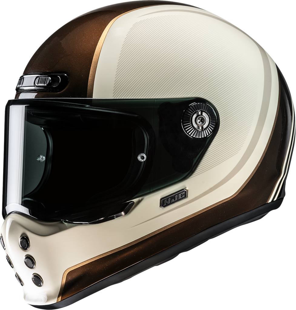 HJC V10 Helmet Hodu 2XL with Lightweight Fiberglass Shell and Safety Features