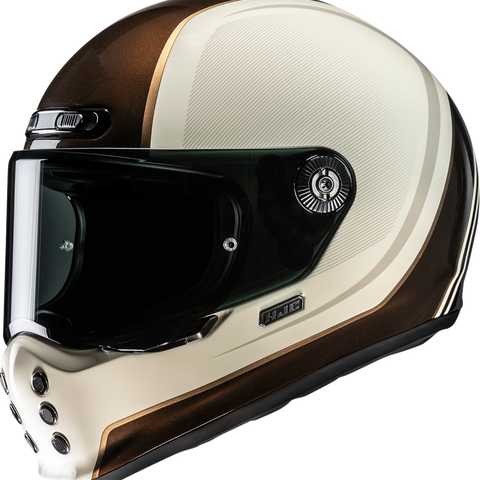 HJC V10 Helmet Hodu 2XL with Lightweight Fiberglass Shell and Safety Features