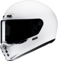 HJC V10 Helmet - Solid White - Medium FA45NUS5XWHV | Lightweight Fiberglass Shell with Advanced Safety Features