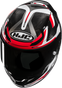 HJC RPHA 12 Carbon Helmet Xentra MC1 2XL - Lightweight, Aerodynamic Motorcycle Helmet with Premium PIM EVO Shell