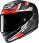 HJC RPHA 12 Carbon Helmet Xentra MC6HSF Large - Lightweight Aerodynamic Motorcycle Helmet