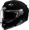 HJC F71 Helmet Solid Black 2XL with Integrated Bluetooth and Sunshield