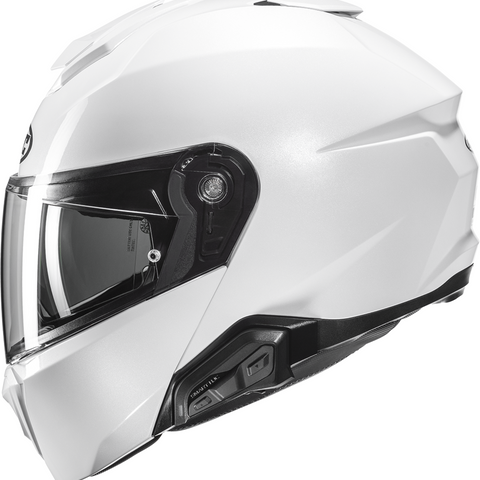 HJC i91 Modular Helmet - Solid White, 2XL (Part Number EP35NUS8XWHV)