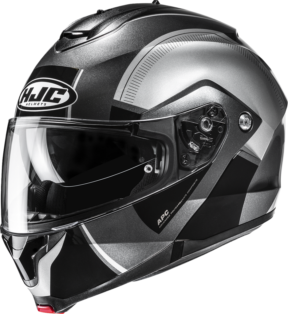 HJC C91 Modular Helmet JYN EP25NUSJ805V – 4XL, Advanced Polycarbonate Shell with Sun Visor and Bluetooth Compatibility
