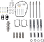 S&S Cycle 496 Chain Drive Camshaft Kit with Chrome Pushrod Tubes for M8, Part 310-1411