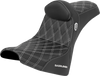 Saddlemmen Pro Series SDC Performance Seat with Backrest for FXBB/FXST 2018-2025 - White Stitch and Gripper by Saddlemmen Part SC81830DB6