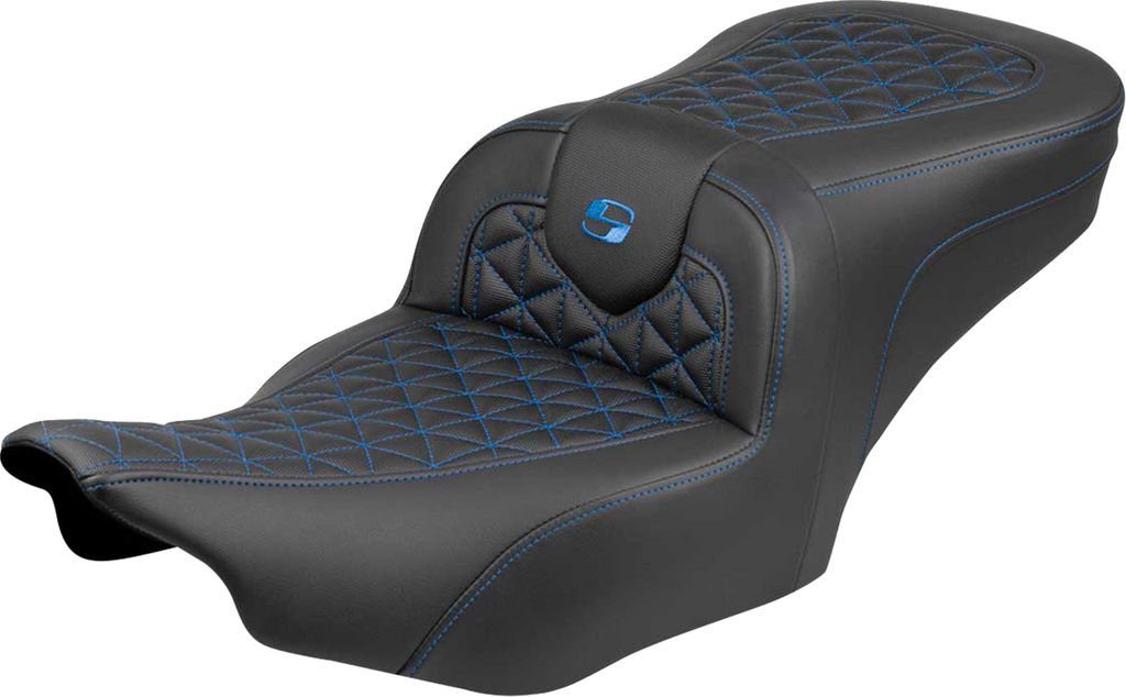 SADDLEMEN Roadsofa™ Seat for FLH/FLT '23-'25 by SADDLEMEN, Part No. 823-07-21001