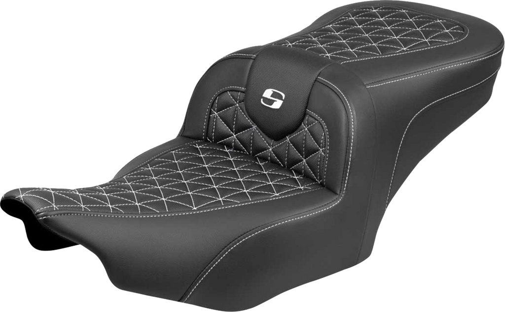 SADDLEMEN Roadsofa™ Seat without Backrest for FLH/FLT 2023-2025 by SADDLEMEN Part 823-07-21006