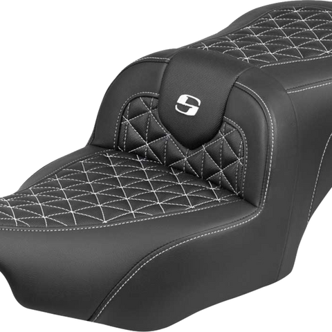 SADDLEMEN Roadsofa™ Seat without Backrest for FLH/FLT 2023-2025 by SADDLEMEN Part 823-07-21006