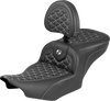 SADDLEMEN Roadsofa™ Seat with Backrest for FLH/FLT '23-'25 by SADDLEMEN (Part #823-07-210B6)