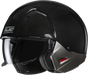 HJC i20N Helmet Solid Black XL JP47NUS7XBKV - Advanced Motorcycle Helmet with Sunshield and Ventilation System