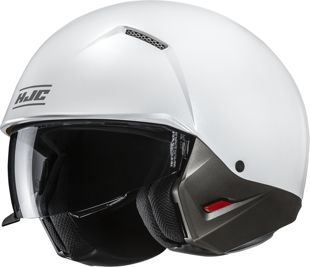 HJC i20N Helmet - Solid White - Medium JP47NUS5XWHV with Sunshield and Advanced Ventilation