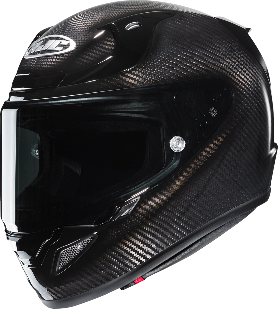 HJC RPHA 12 Carbon Helmet - Gloss Carbon Finish, Size XL (Part Number: FB21NUS7XCBV)