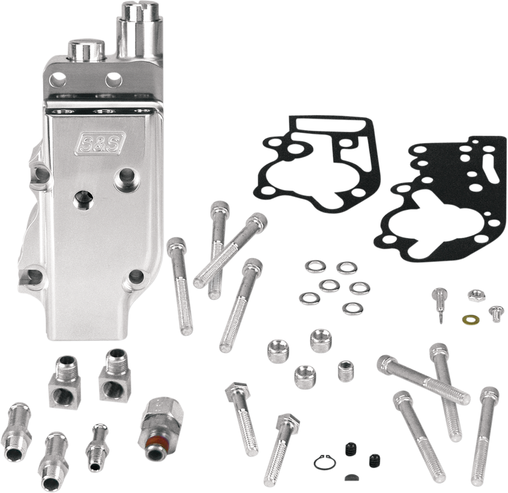 S&S Cycle 31-6200 Billet Oil Pump with Standard Cover for 1936-1969 Big Twin