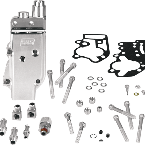 S&S Cycle 31-6200 Billet Oil Pump with Standard Cover for 1936-1969 Big Twin