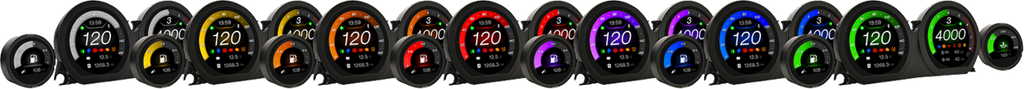 KOSO North America HD-03X TFT Gauge Set for Harley-Davidson BA064930