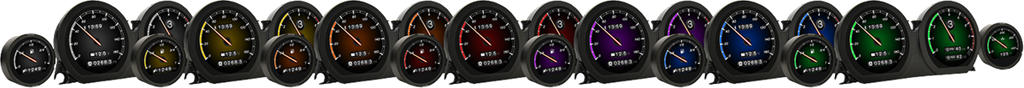 KOSO North America HD-03X TFT Gauge Set for Harley-Davidson BA064930