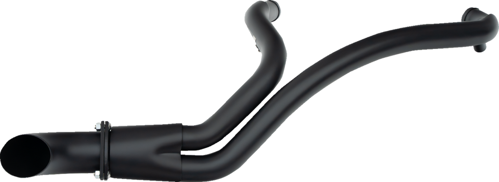 Trask 2-Into-1 BMF Exhaust System for Twin Cam, Black - TM-5745BK