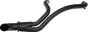 Trask 2-Into-1 BMF Exhaust System for Twin Cam, Black - TM-5745BK