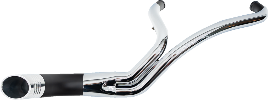 TRASK TM-5760CH 2-into-1 Up Yours Exhaust System for M8 Motorcycles in Chrome
