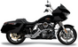 TRASK TM-5765CH 2-into-1 BMF Exhaust System for M8 - Chrome