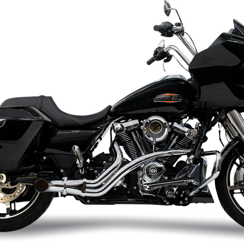 TRASK TM-5765CH 2-into-1 BMF Exhaust System for M8 - Chrome