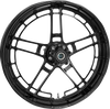 Arlen Ness Flatline Front Rim - 21x3.5 Inches - Black - Part 330-028