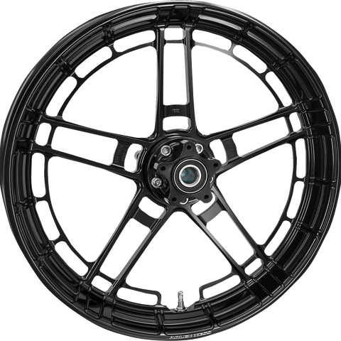 Arlen Ness Flatline Front Rim - 21x3.5 Inches - Black - Part 330-028