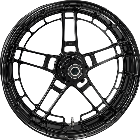Arlen Ness Flatline Front/Rear 18x5.5 Inch Black Rim - Part 330-026