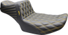 LE PERA Tailwhip Daddy Long Legs Seat - Double Diamond Gold Stitch for FLT/FLH 2023-2026 LV-587DLDD-GD02