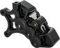 Arlen Ness 320-100 Monoblock Axial Brake Caliper, Left, Black