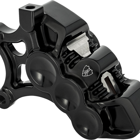 Arlen Ness 320-100 Monoblock Axial Brake Caliper, Left, Black
