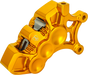 Arlen Ness Monoblock Axial Brake Caliper, Right-Hand, Gold, Part Number 320-112